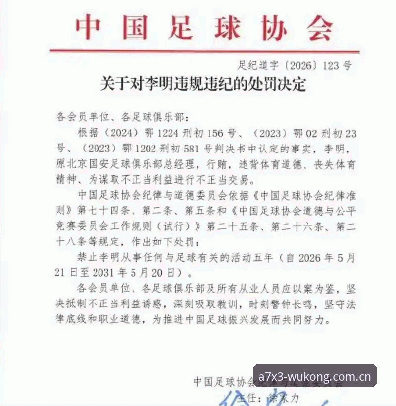 中国足协第三批禁足名单最新动态：17人终身禁赛，48人遭重罚